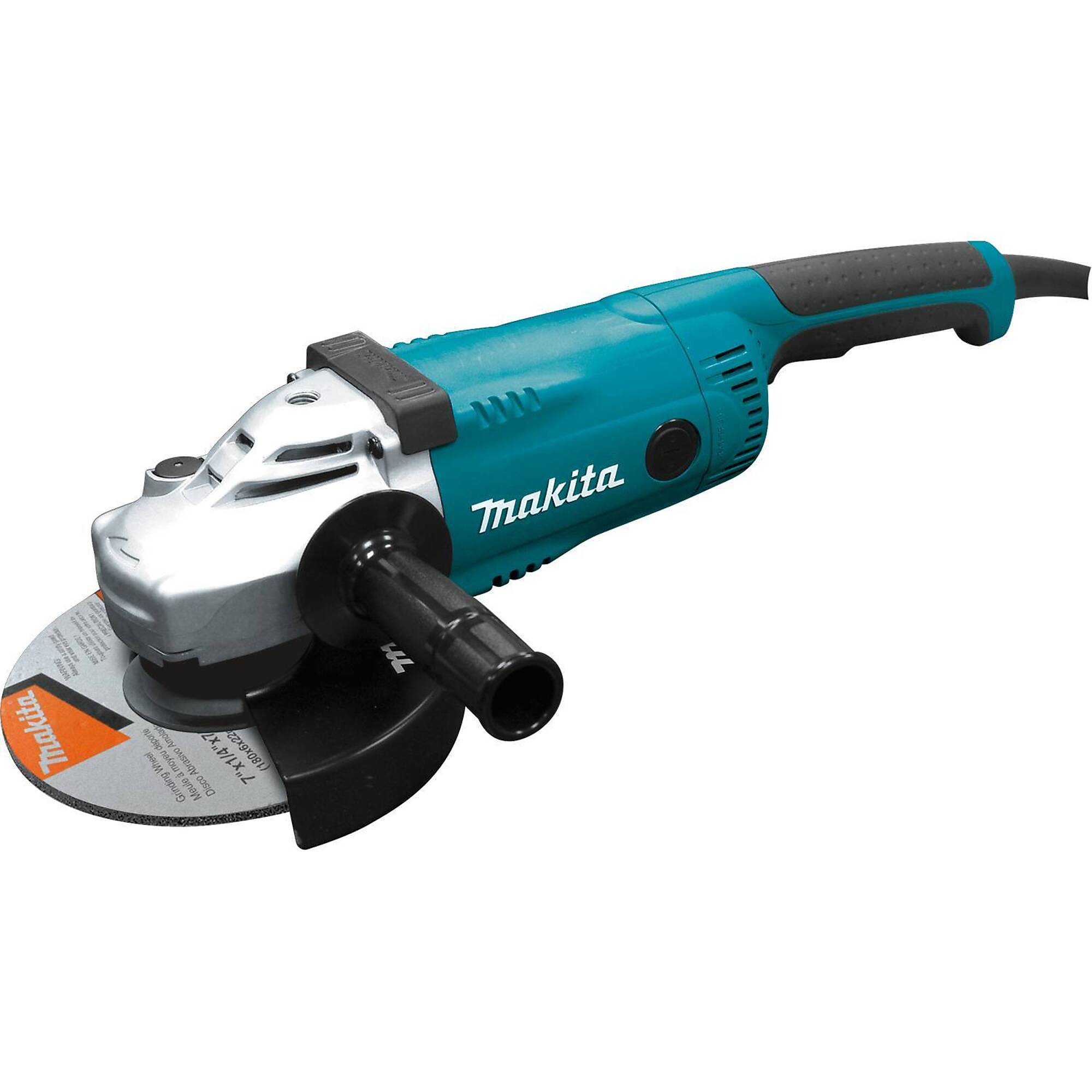 Makita® 7" 15 Amp Trigger Grip Angle Grinder, Lock-On, AC/DC, Model# GA7021